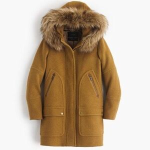 J. Crew Chateau Wool-Blend Parka